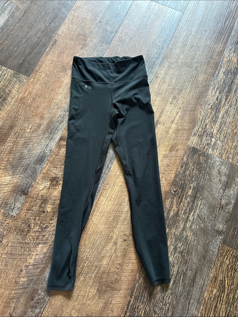 Under Armour Black short court Leggings with Pocket